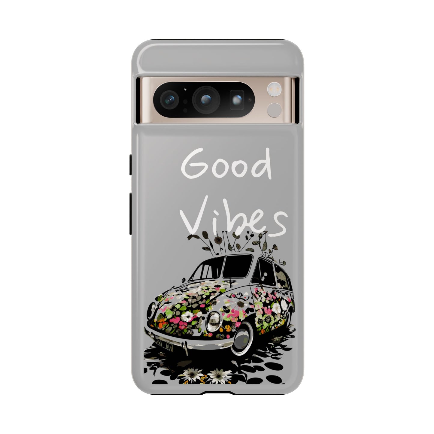 Floral Phone Case | Good Vibes, Phone Accessories, Gift for Her, Trendy Tech, Summer Vibes, Birthday Gift