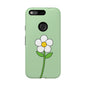 Floral Phone Case - Tough Cases for Nature Lovers, Cute Green Flower Design, iPhone Cover, Gift for Her, Spring Accessories