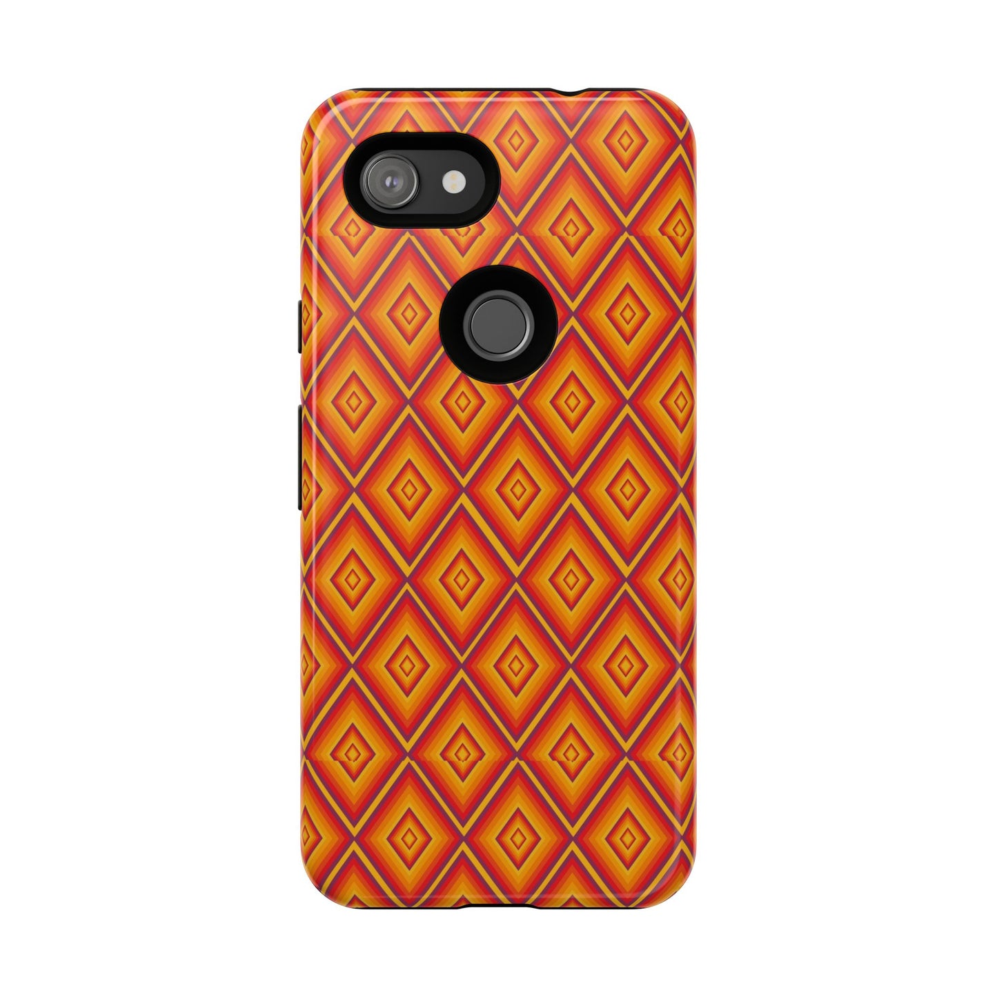 Geometric Phone Case, Tough Cases for Protection, Stylish Smartphone Cover, Vibrant Patterned Phone Accessory, Unique Gift Idea, [...]