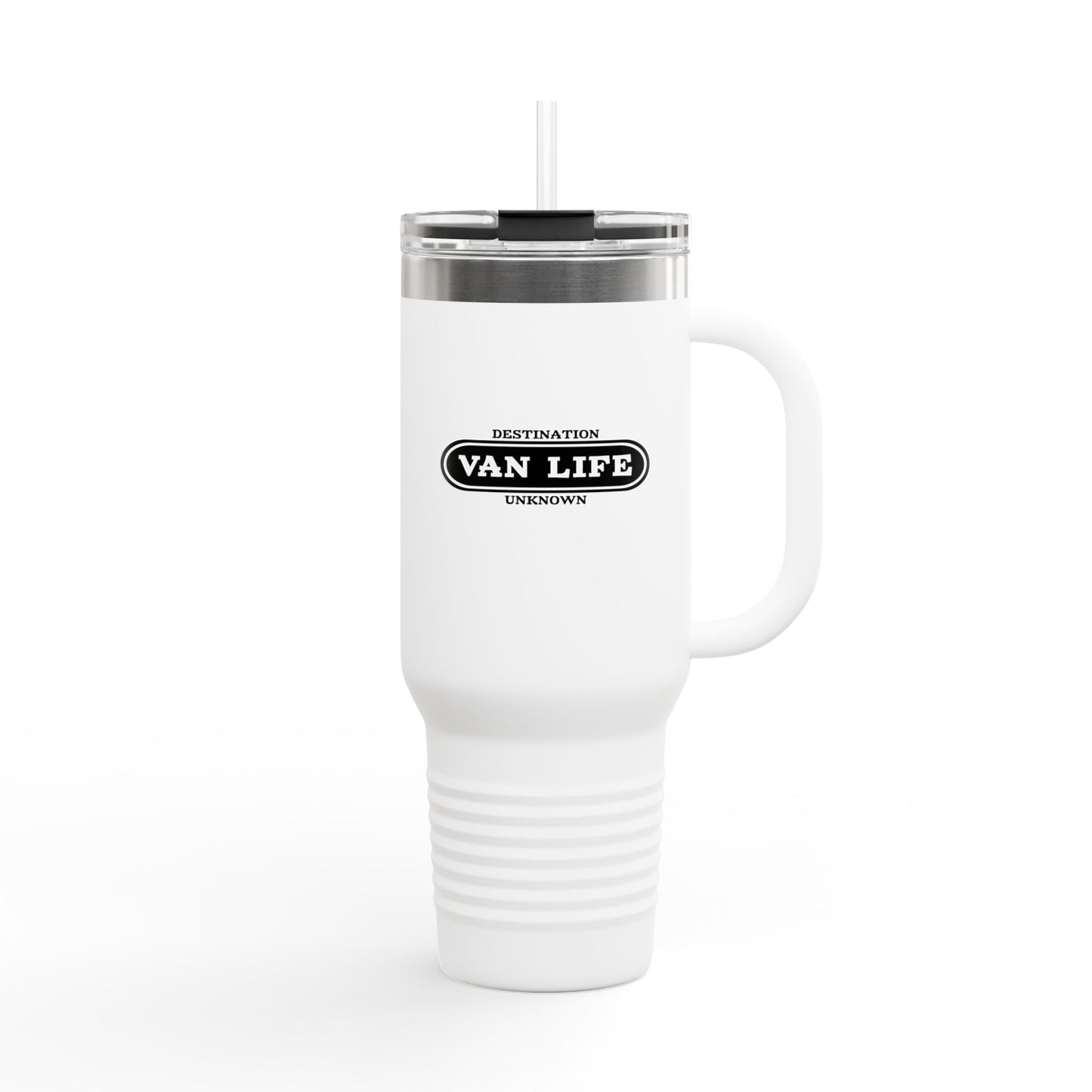 Van Life Insulated Travel Mug, 40oz | Adventure Coffee Cup, Road Trip Gift, Camping Beverage Tumbler, Outdoor Hydration