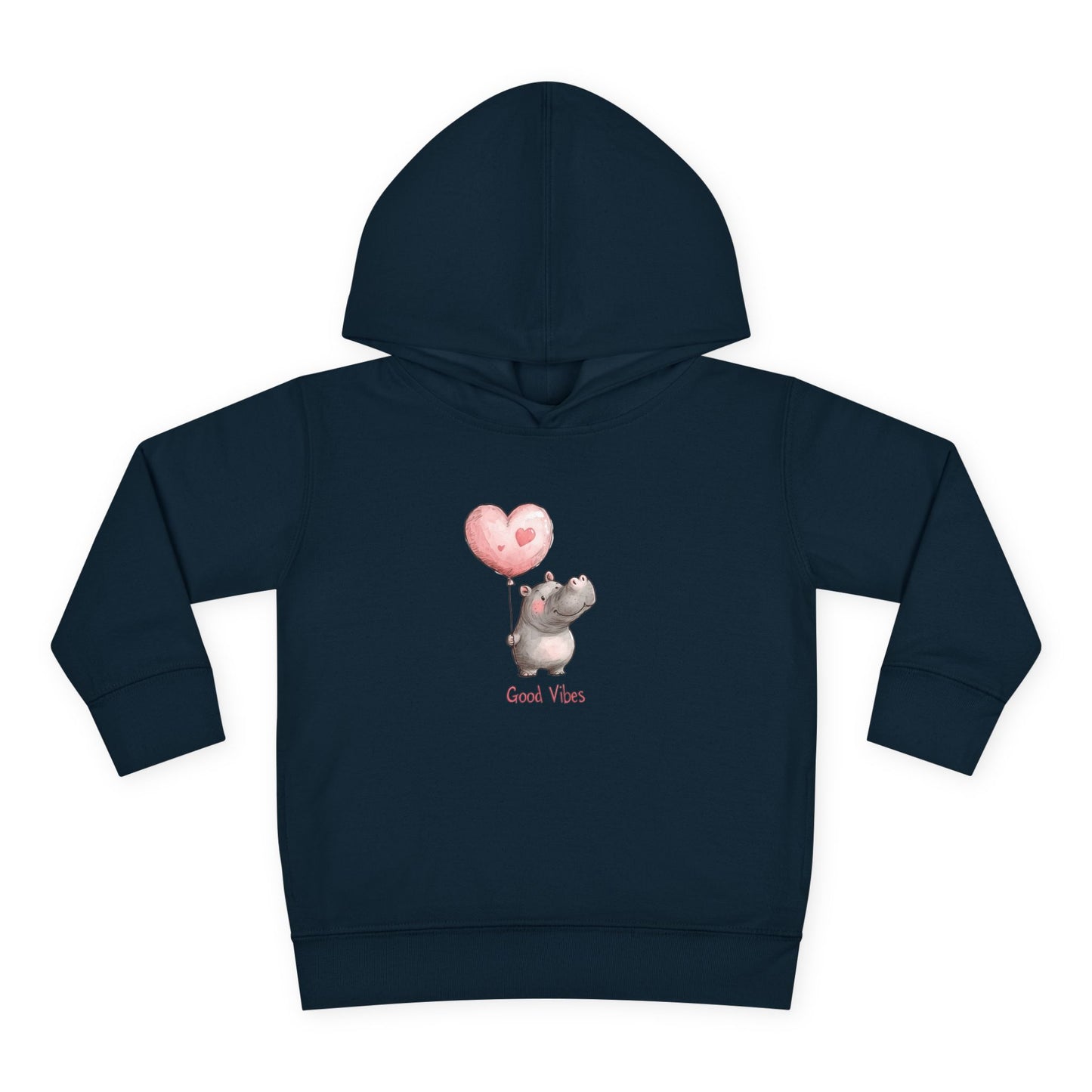 Good Vibes Toddler Hoodie, Cute Kids Pullover, Fleece Jacket, Fun Gifts for Toddlers, Baby Shower Present, Birthday Outfit