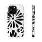 Stylish Phone Case with Floral Design, Tough Phone Cover for Her, Trendy Black and White Cell Phone Case, Unique Gift for Birthdays [...]
