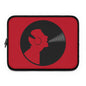 Retro Music Laptop Sleeve, Vinyl Record Design Sleeve, Gift for Music Lovers, Geeky Laptop Case, Unique Tech Accessory