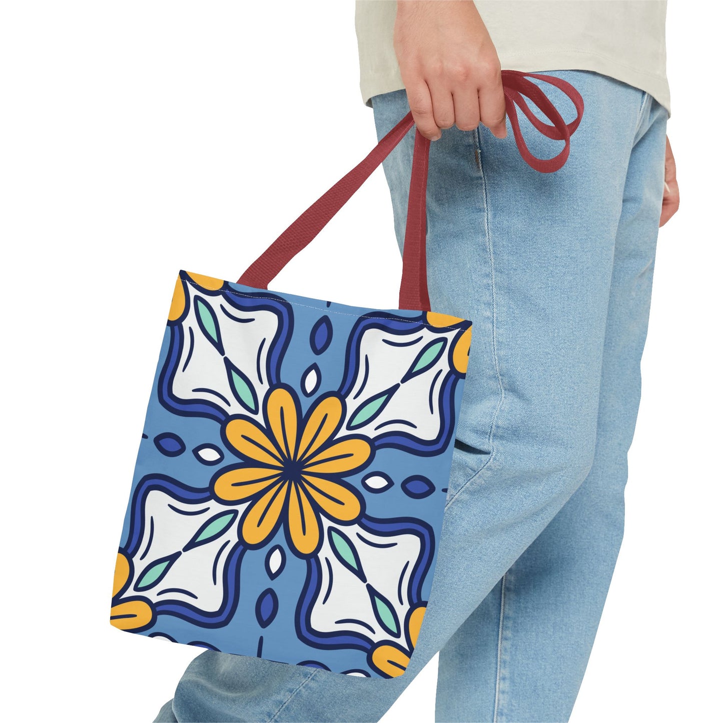 Bohemian Floral Tote Bag, Perfect for Shopping, Beach Days, Groceries, Gifts, Summer Vibes, Eco-Friendly