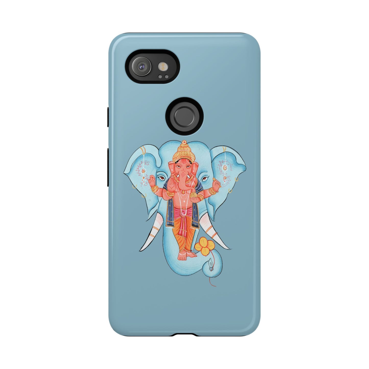 Tough Cases: Ganesh-Inspired Phone Case, Bohemian Phone Cover, Hindu Art Accessory, Festival Gift, Protective Phone Shell