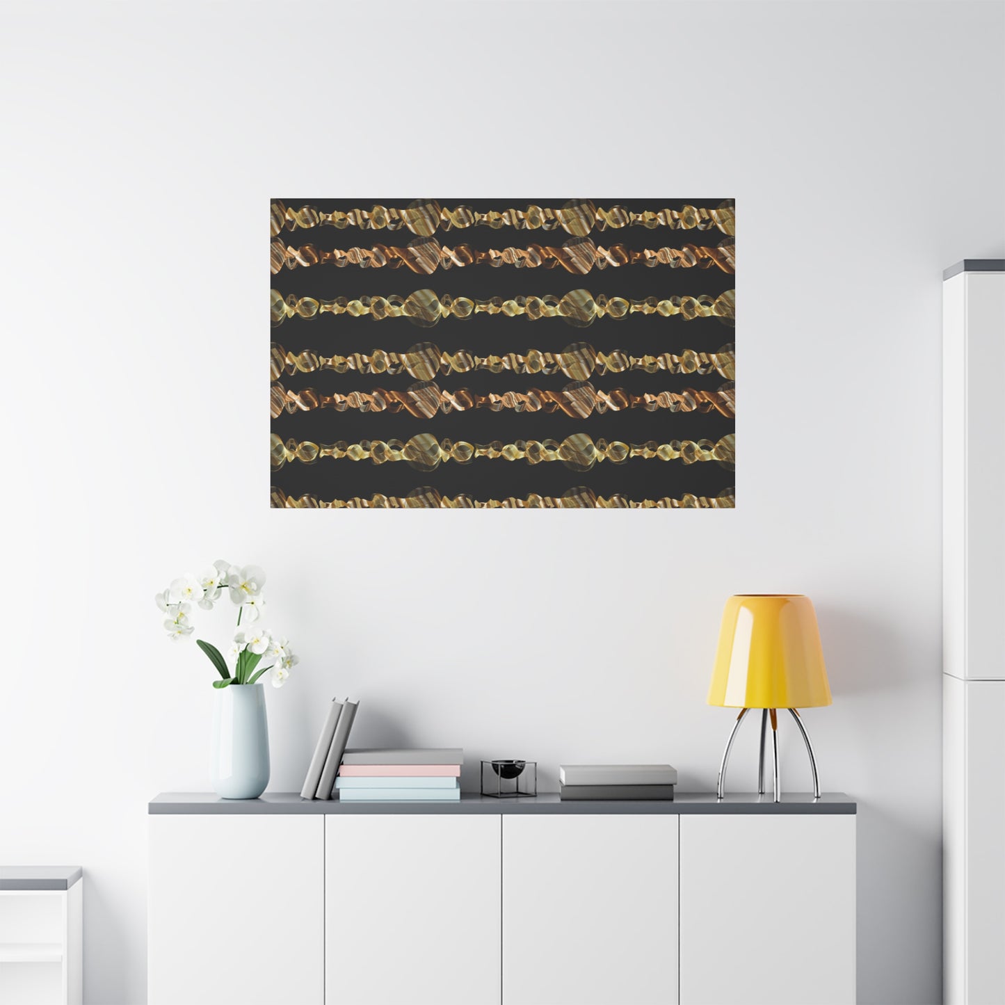 Artistic Canvas Gold and Black
