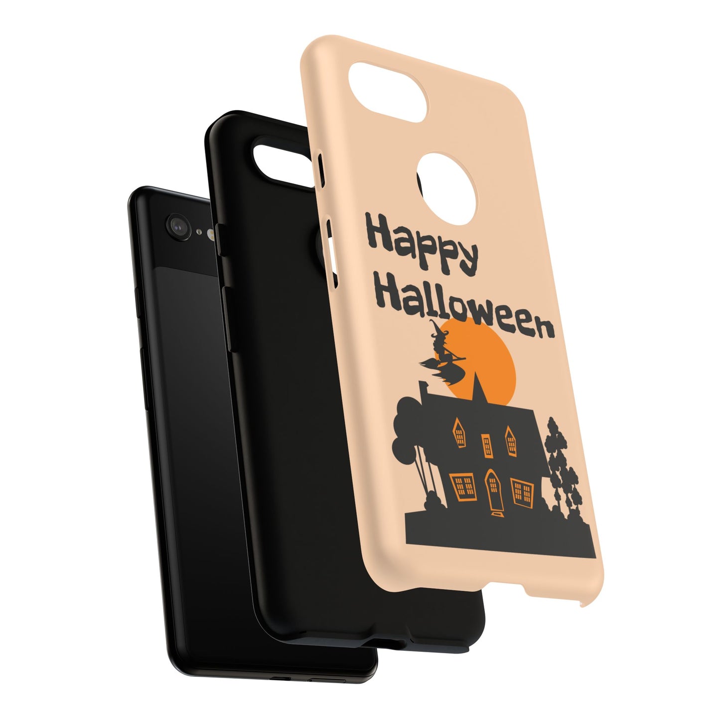 Halloween Phone Case, Spooky Mobile Cover, Tough Case for Phone, Witch Design, Fall Decor, Unique Gift for Halloween