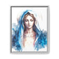 Framed Canvas Art Print, Spiritual Decor, Religious Artwork, Wall Decor, Gift for Faith, Elegant Home Decoration