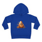 Halloween Toddler Hoodie, Cozy Pullover for Kids, Cute Fleece Sweatshirt, Perfect Fall Gift, Pumpkin Design