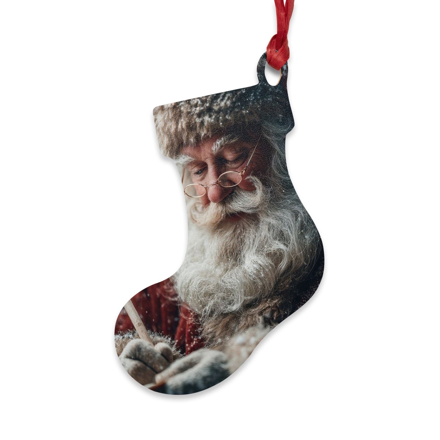 Wooden Ornaments - Santa
