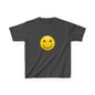 Smiley Face Kids Tee, Funny Kids Shirt, Cute Summer Tee, Gift for Kids, Playful Children