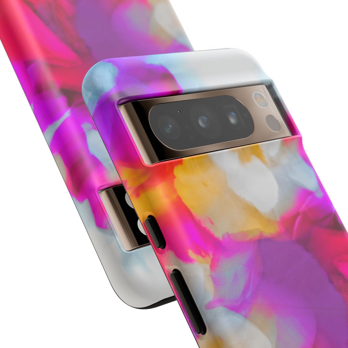 Floral Phone Case: Stylish Art for Your Device, Tough Cases, Gift for Her, Flower Print, Trendy Accessories, Phone Protection
