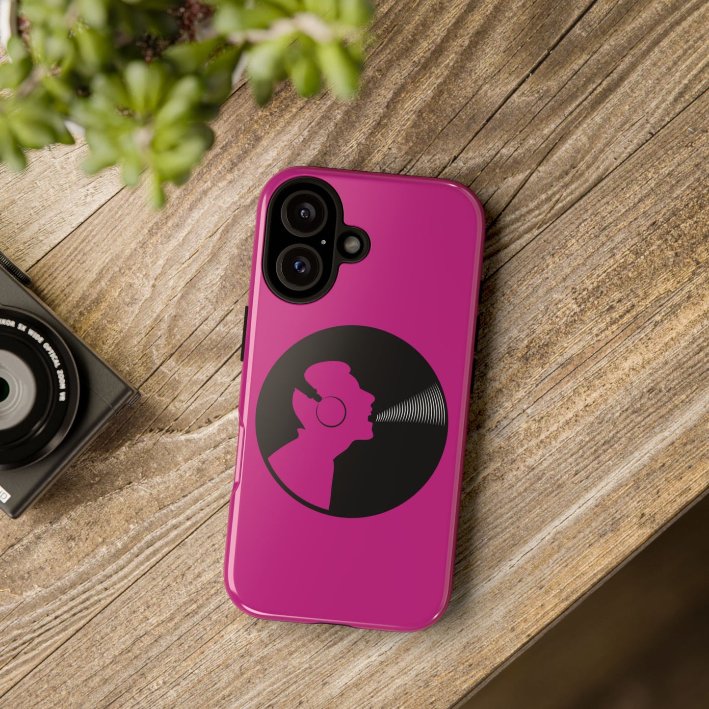 Stylish Phone Case for Music Lovers, Vibrant Tough Cases, Custom iPhone Cover, Gift for Her, Trendy Accessories