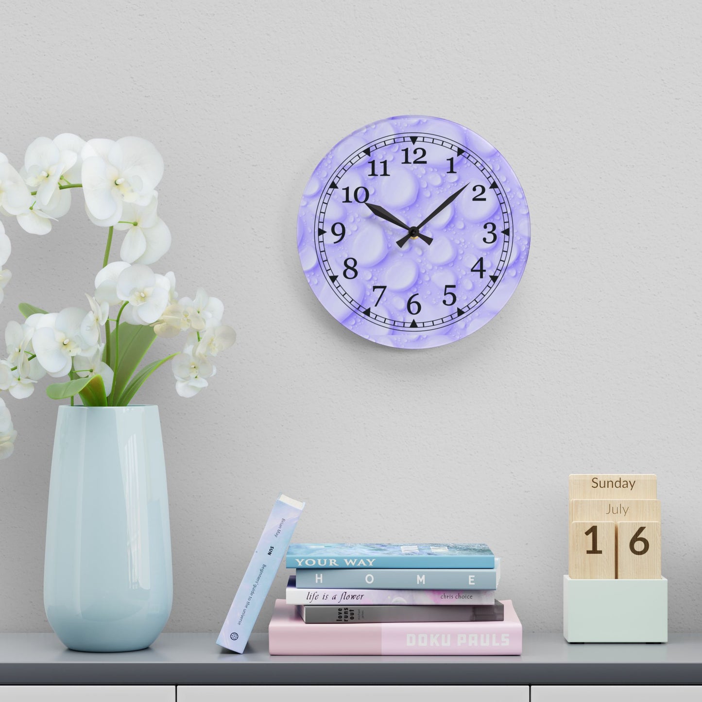 Elegant Acrylic Wall Clock with Water Droplet Design, Modern Home Decor, Timeless Gift for Any Occasion, Stylish Wall Art, Perfect for [...]