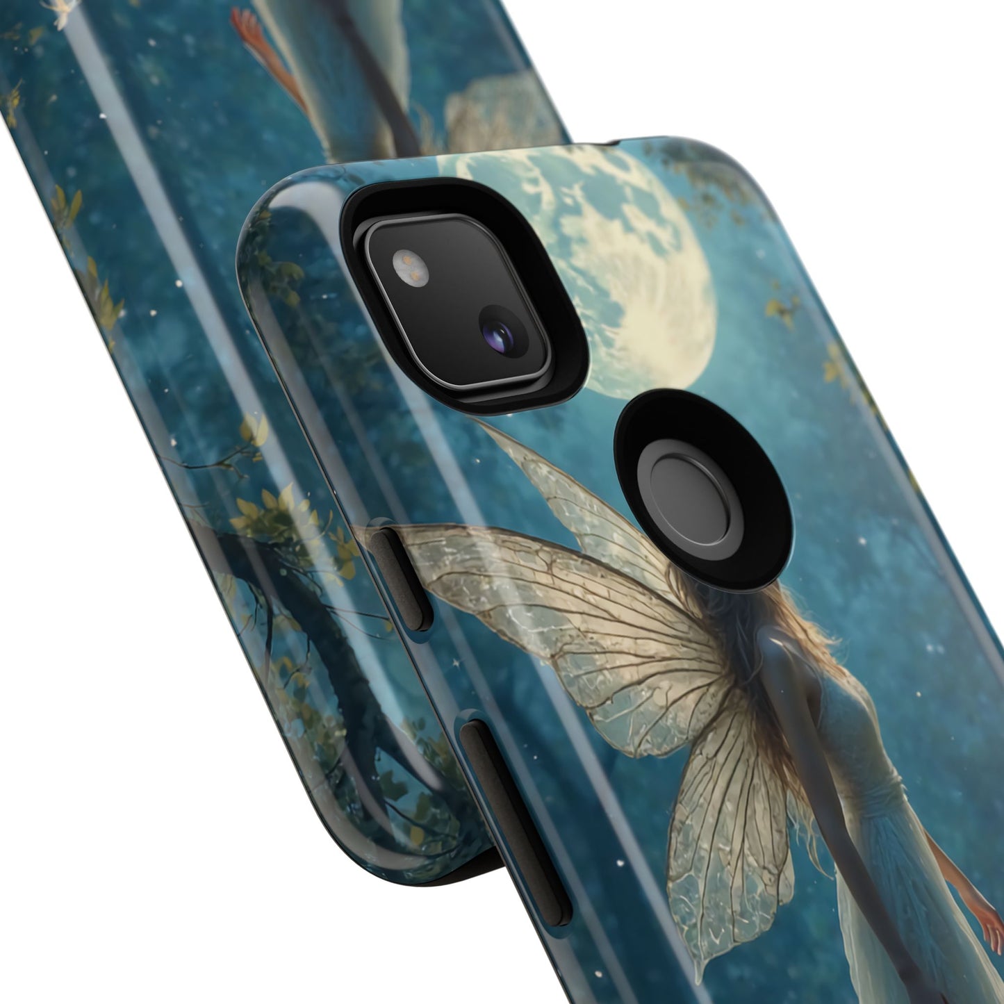 Fairy Moon Phone Case | Tough Cases for Nature Lovers, Fantasy Gift, Boho Phone Accessory, Ethereal Aesthetic, Magical Design