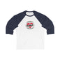 Playful Unisex 3/4 Sleeve Baseball Tee - "Fragile" Funny Gift, Sportswear,