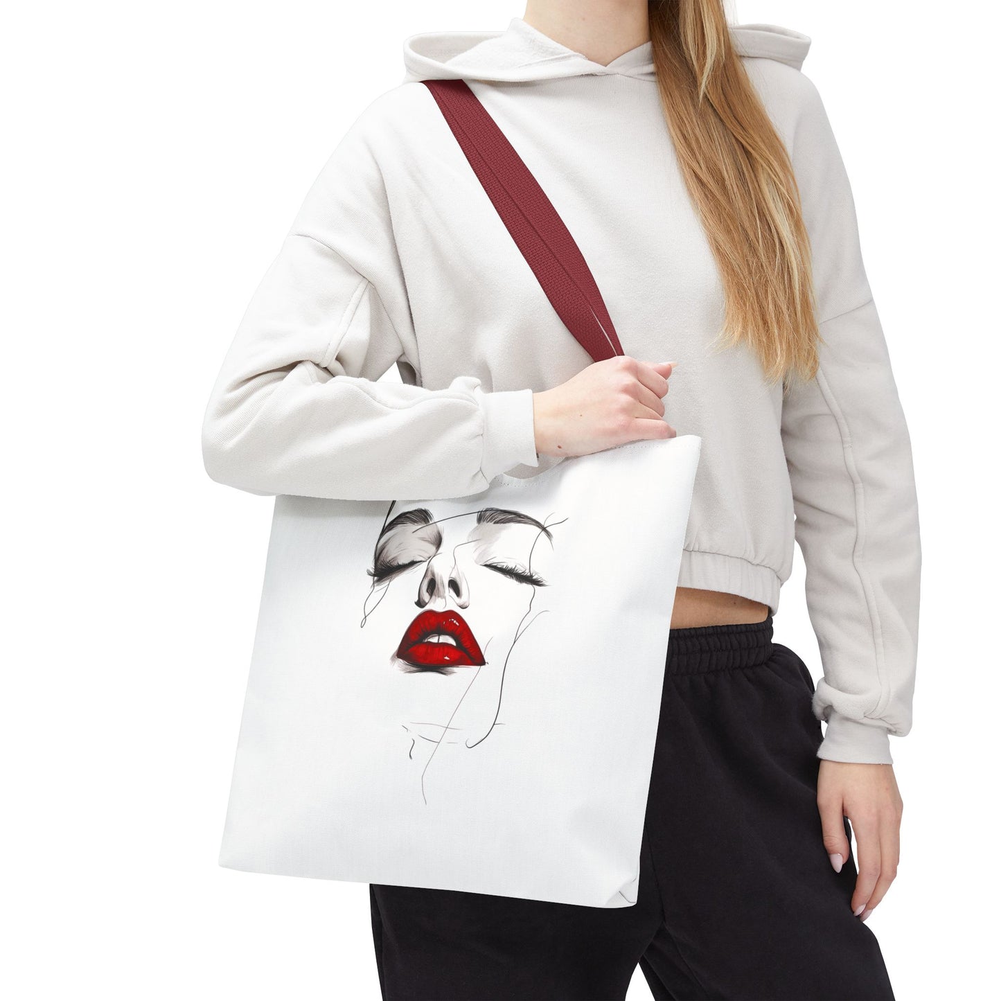 Chic Art Tote Bag, Fashion Tote, Stylish Handbag, Unique Gift, Art Lover’s Bag, Everyday Essentials, Casual Accessory