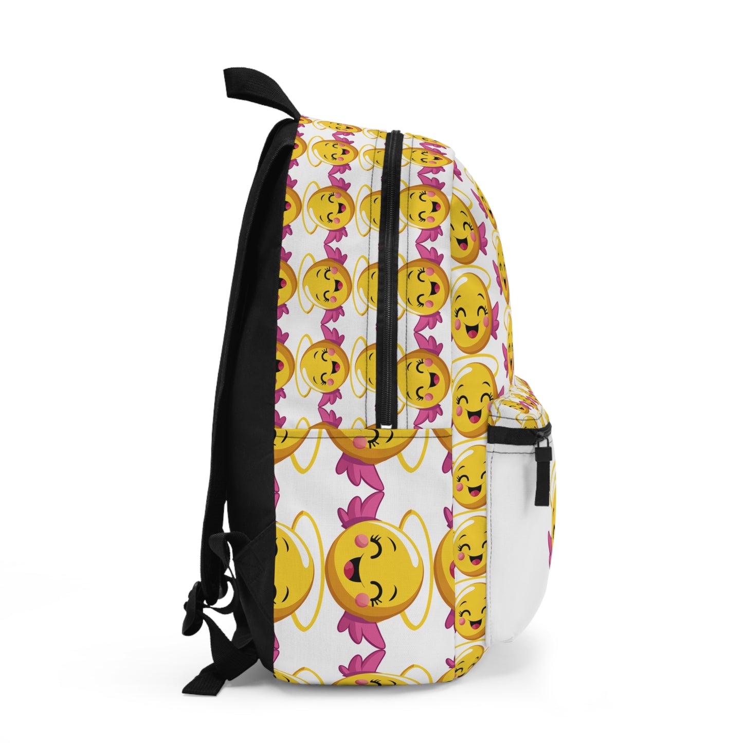 Cheerful Emoji Backpack, Fun School Bag, Kids' Backpack, Cute Emoji Bag, Gift for Children, Cartoon Style Backpack