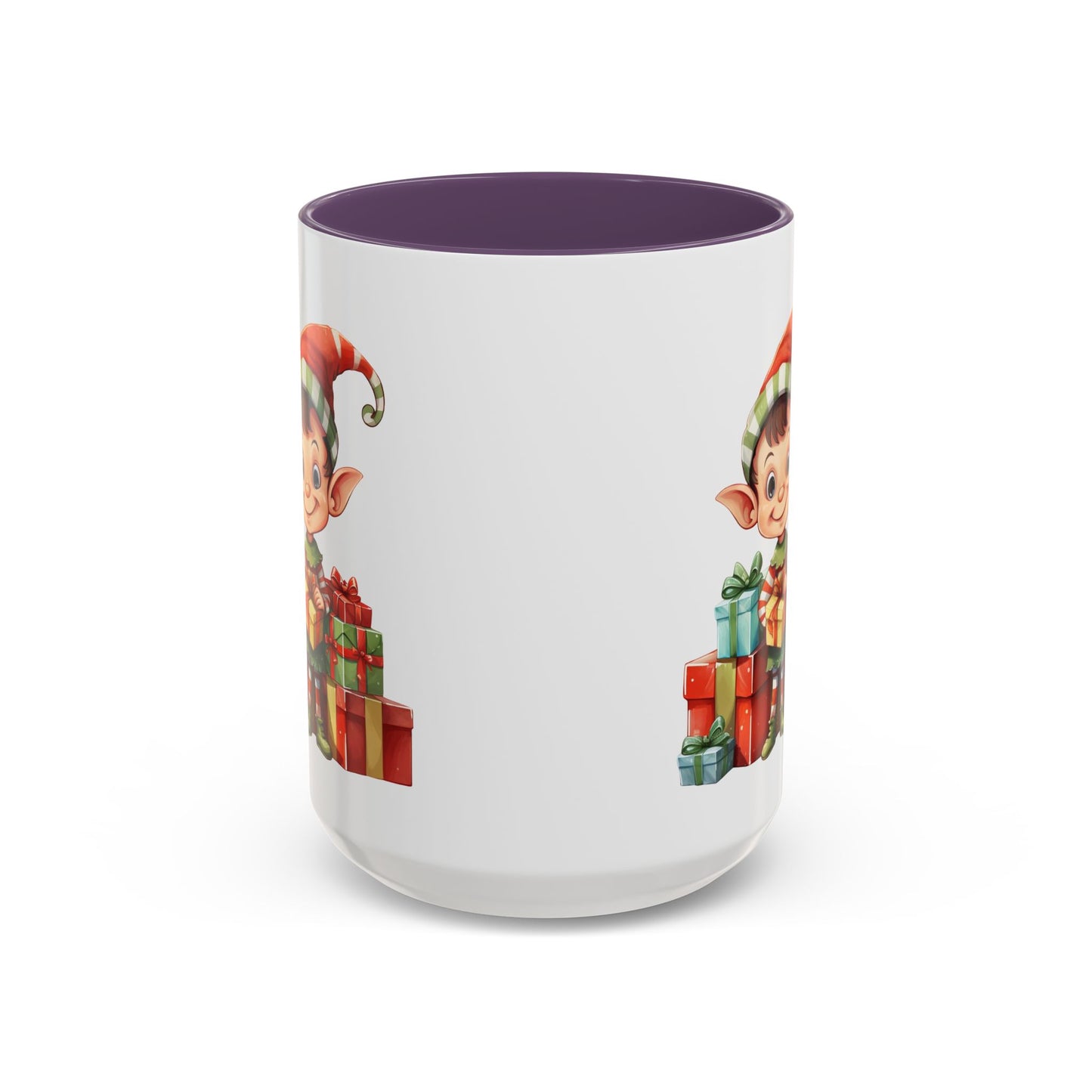 Holiday Elf Coffee Mug - Festive Gift Mug, Christmas Decor, Cute Elf Mug, Coffee Lover Gift, Winter Holiday Drinkware
