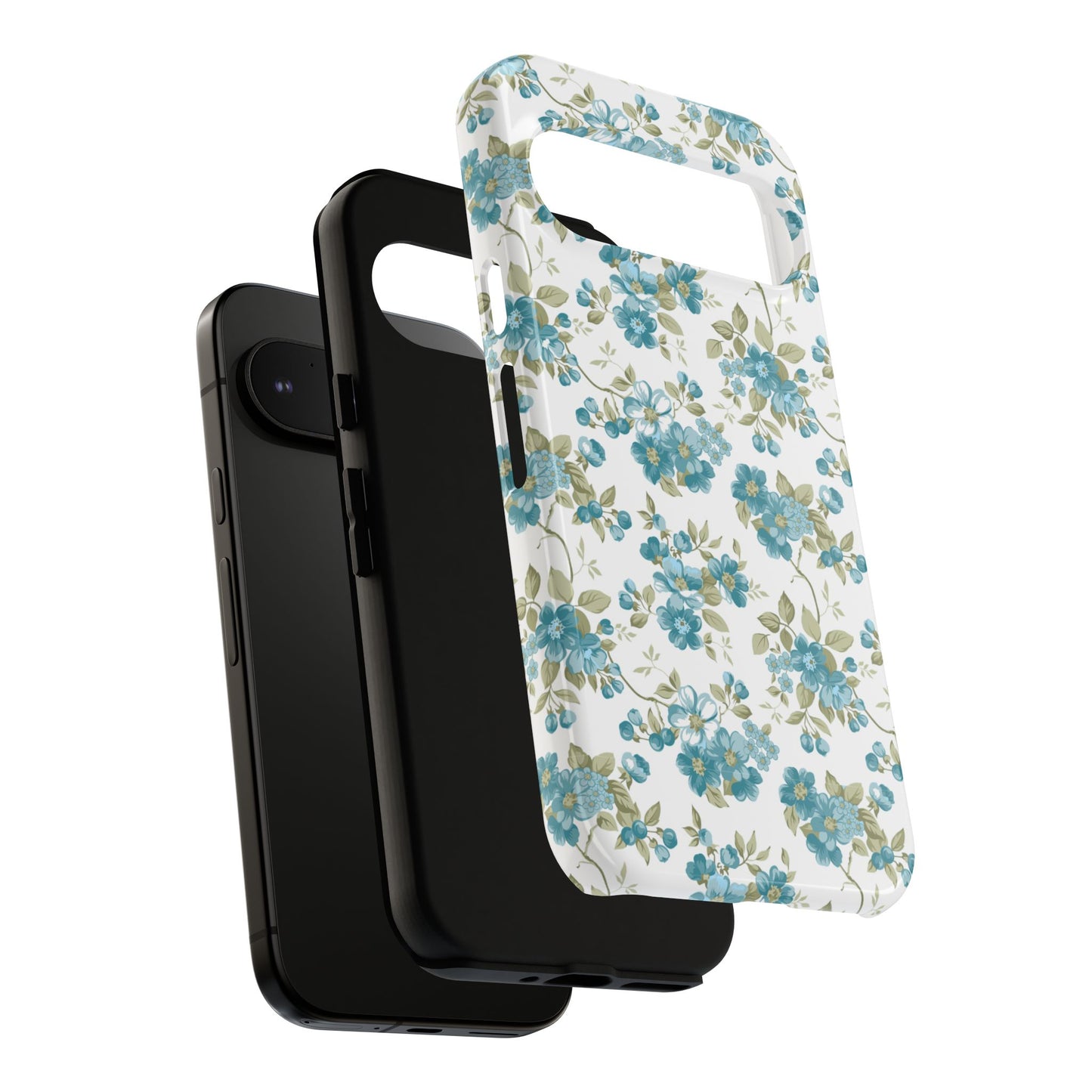 Floral Phone Case - Tough Cases, Durable Phone Cover, Cute Floral Design, Gift for Her, Trendy Phone Accessory, Spring Style