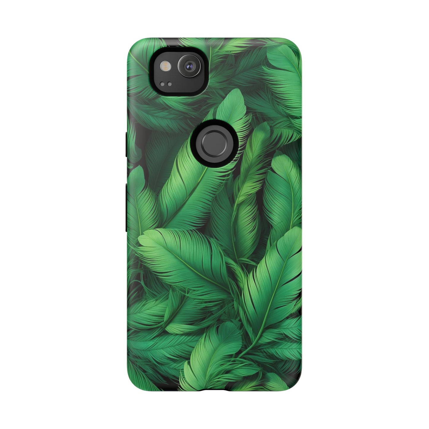 Tough Cases - Tropical Leaf Phone Case, Nature-inspired, Phone Accessory, Gift for Her, Jungle Theme, Eco-Friendly