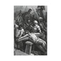Crucifixion Art Matte Canvas Print – Stretched Religious Wall Decor