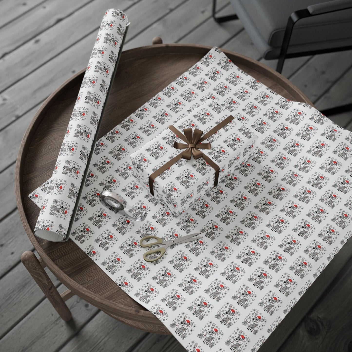 Koala Love Wrapping Paper — Cute Animal Gift Wrap for Birthdays & Baby Showers