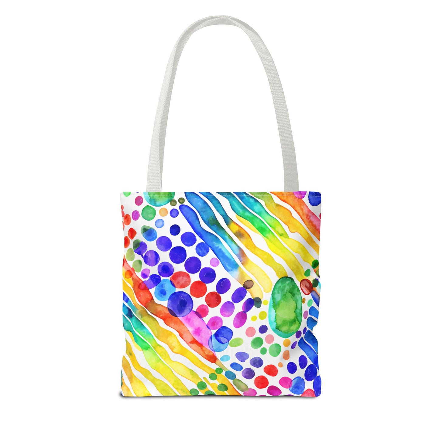 Colorful Abstract Tote Bag, Beach Bag, Shopping Bag, Summer Accessory