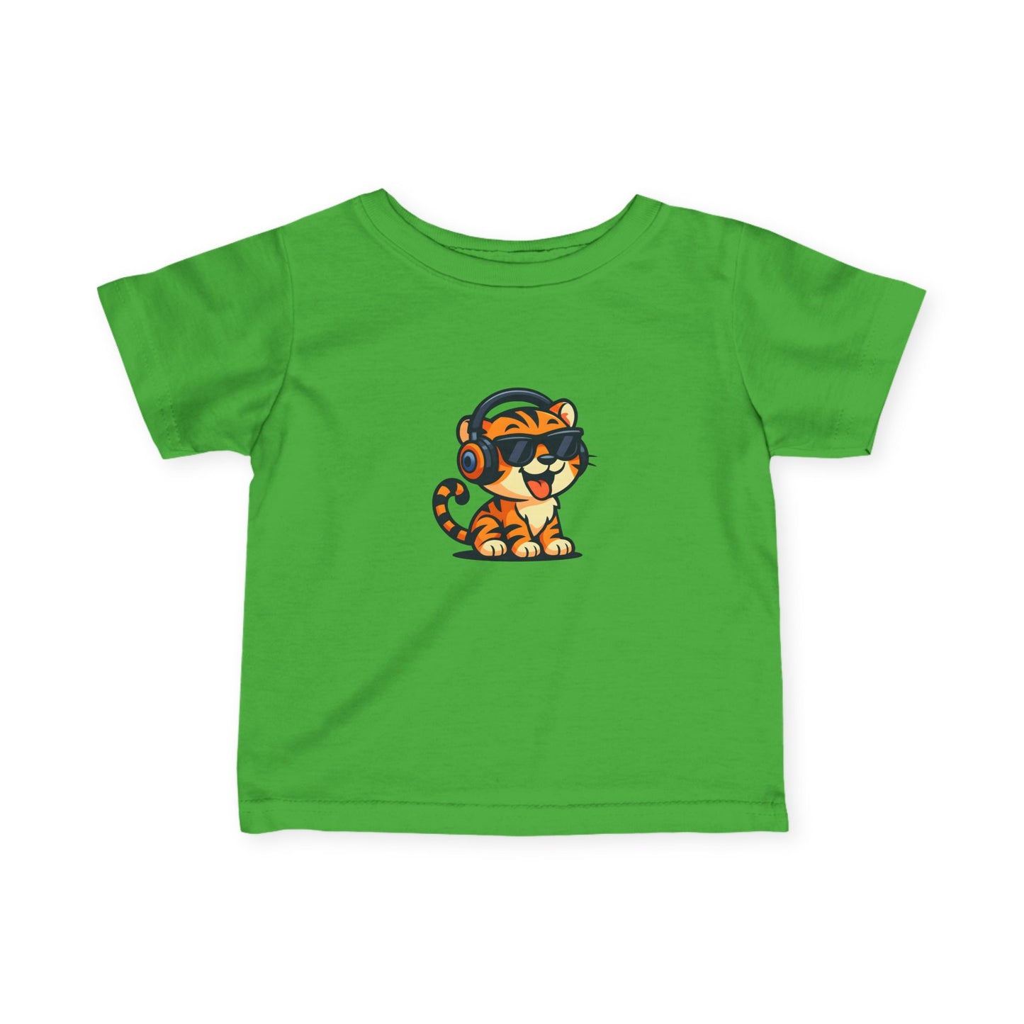 Cool Tiger Infant Tee, Cute Baby Shirt, Trendy Toddler Outfit, Unique Gift for New Parents, Stylish Babywear