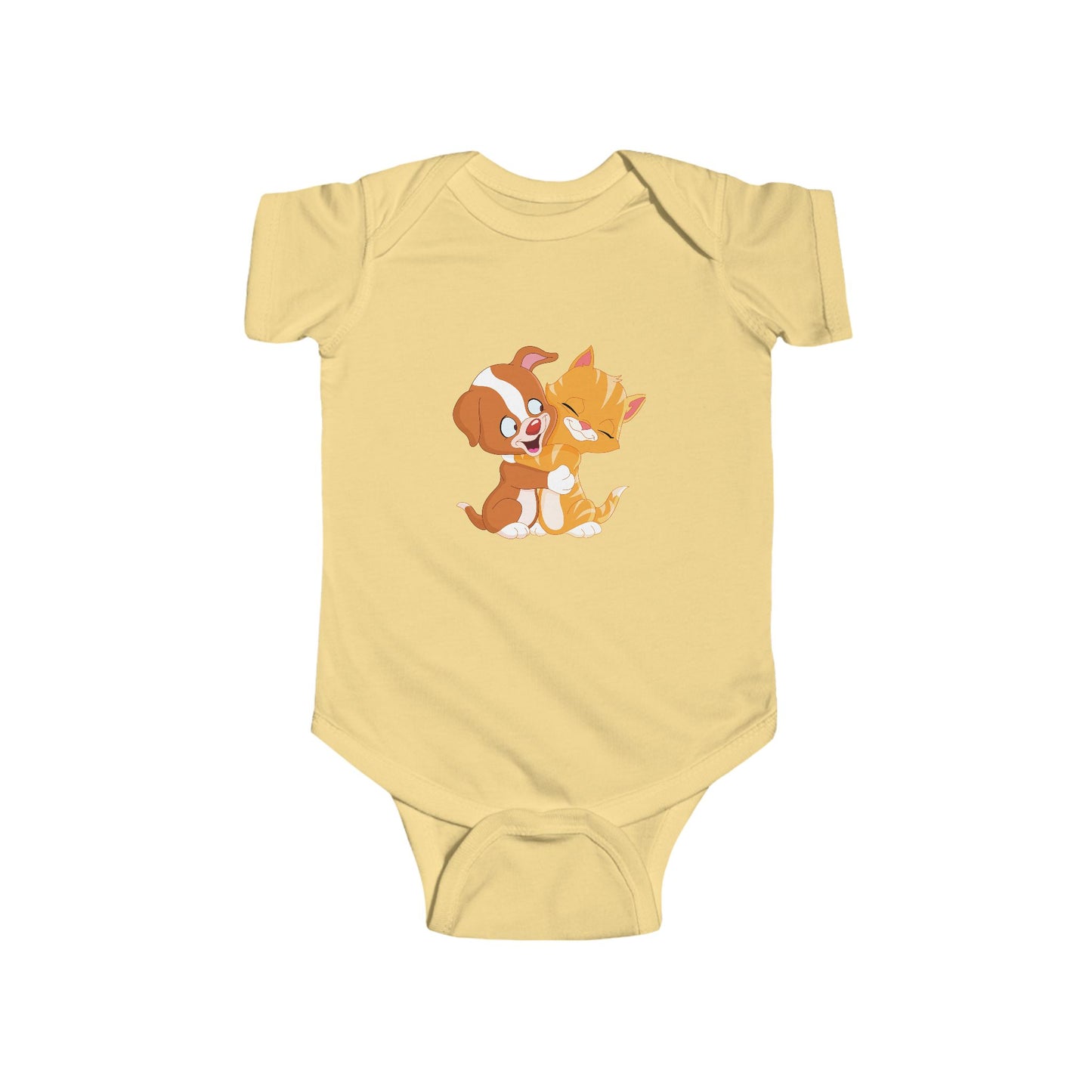 Adorable Cartoon Baby Bodysuit, Infant Outfit, Cute Baby Clothes, Newborn Gift, Unisex Baby Onesie, Baby Shower Gift