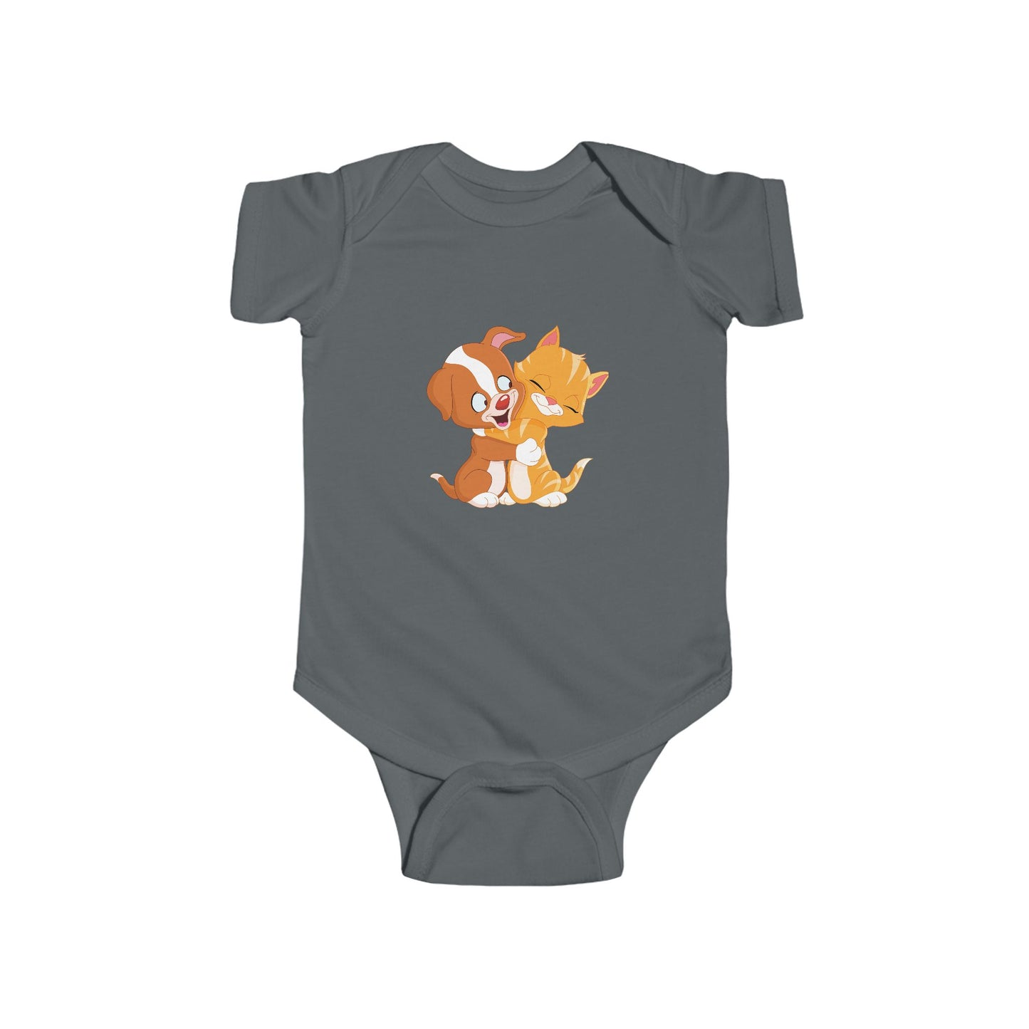 Adorable Cartoon Baby Bodysuit, Infant Outfit, Cute Baby Clothes, Newborn Gift, Unisex Baby Onesie, Baby Shower Gift