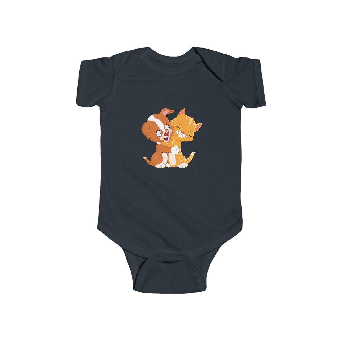 Adorable Cartoon Baby Bodysuit, Infant Outfit, Cute Baby Clothes, Newborn Gift, Unisex Baby Onesie, Baby Shower Gift