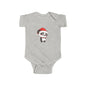 Cute Christmas Panda Bodysuit for Infants, Baby Christmas Outfit, Holiday Gift for Newborns, Festive Baby Clothes, Santa Panda Design