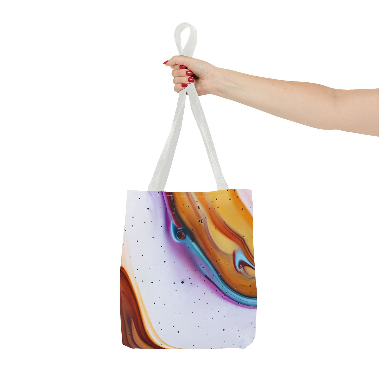Colorful Abstract Tote Bag | Art Bags for Women, Reusable Shopping Bag
