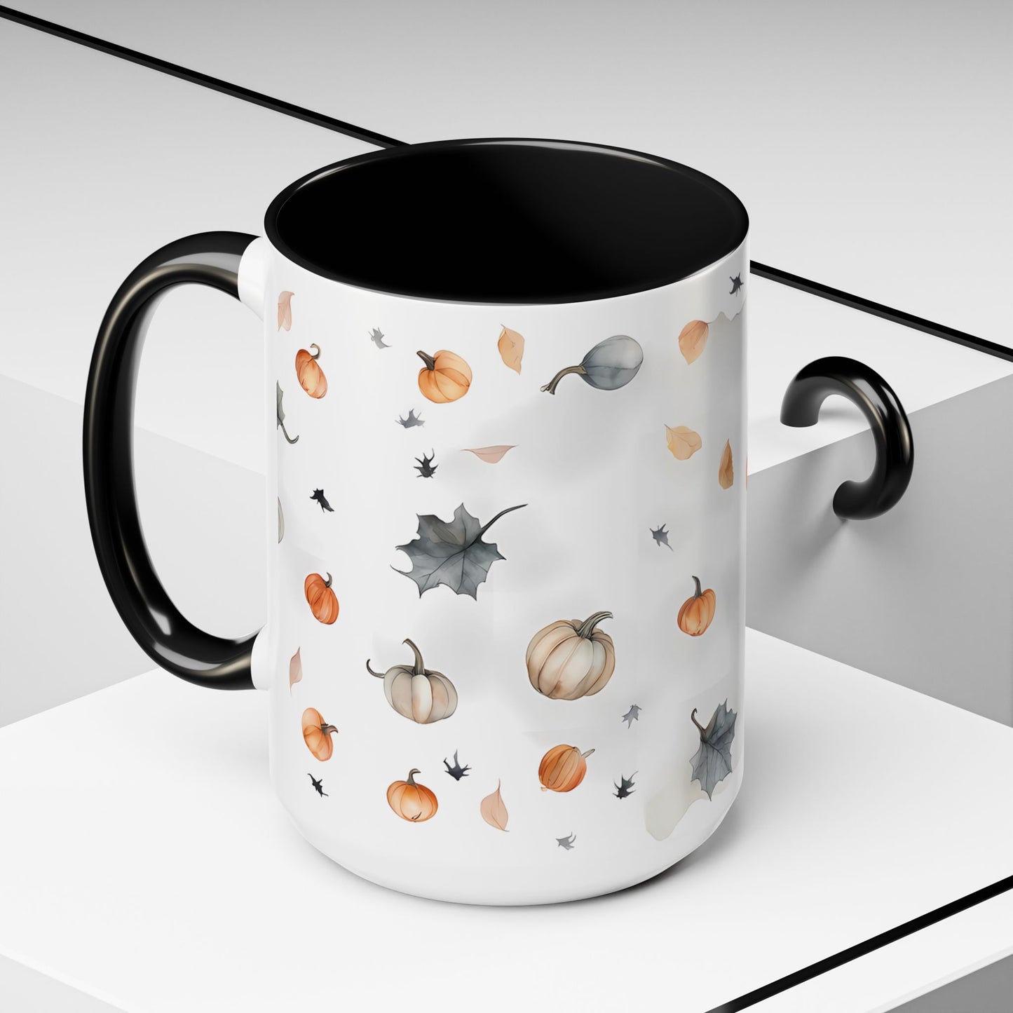 Autumn Harvest Coffee Mug - Fall Decor, Seasonal Kitchenware, Pumpkin Lovers Gift, Cozy Sip, Thanksgiving, Halloween