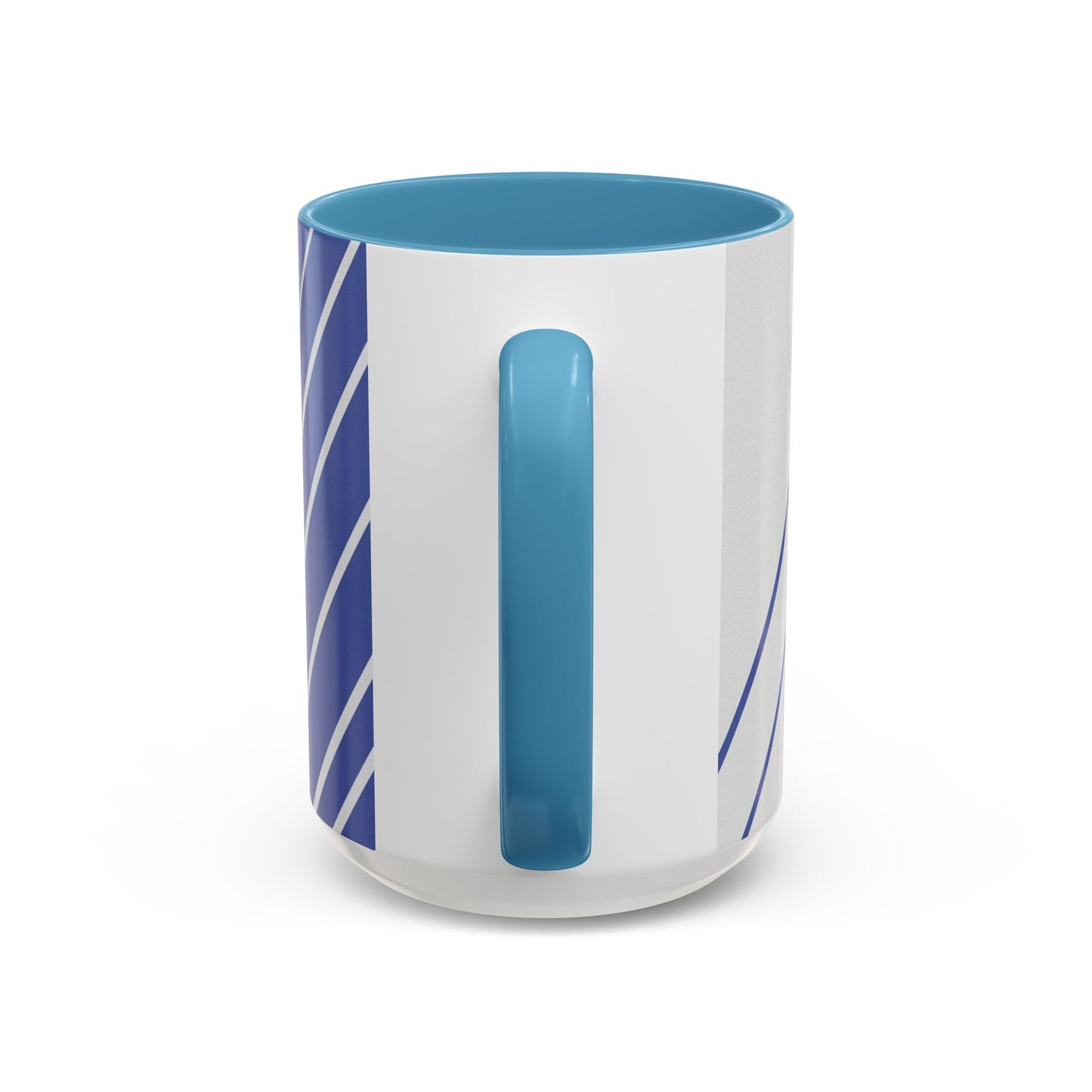 Elegant Stripe Accent Coffee Mug - Perfect for Gifts, Home Decor, Office, Birthdays, and Tea Lovers