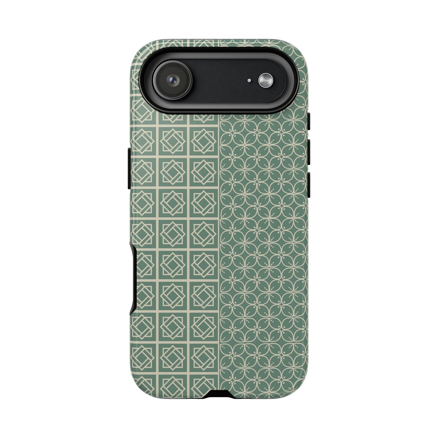 Stylish Phone Case with Geometric Patterns, Tough Cases, Durable Cell Phone Cover, Trendy Smartphone Accessory, Functional Gift Idea