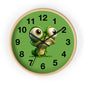 Whimsical Frog Wall Clock – Fun Home Decor, Office Accessories, Unique Gift for Kids, Animal-Themed Decoration, Quirky Timepiece
