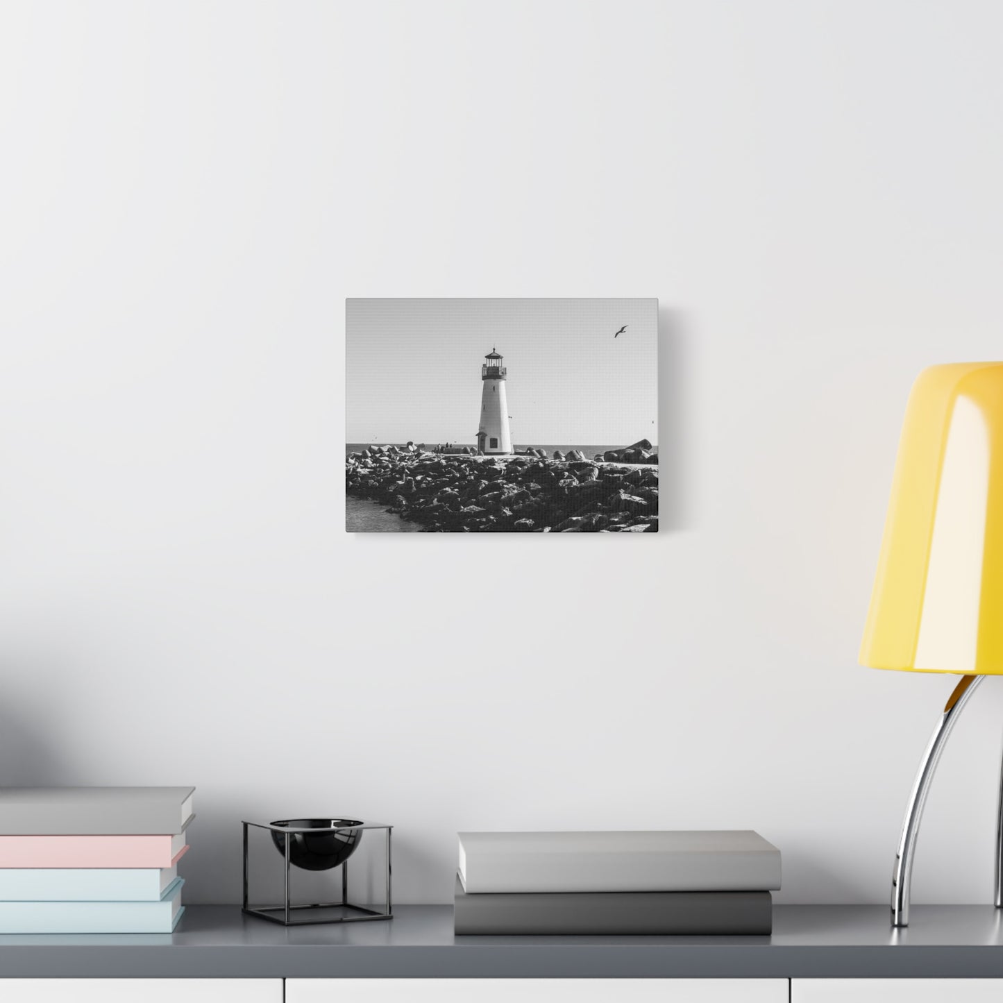 Matte Canvas, Stretched, 1.25" - Lighthouse