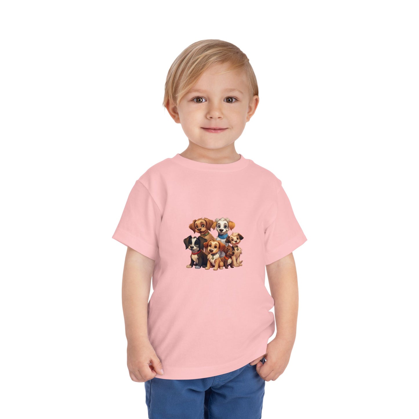 Adorable Puppy Parade Toddler Tee - Cute Dog Shirt, Kids Animal Apparel, Gift for Dog Lovers, Playful Shirt for Toddlers, Birthday [...]