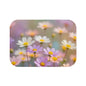 Floral Delight Bath Mat | Spring Decor, Bathroom Accessories, Gift for Her, Home Decor, Flower Design