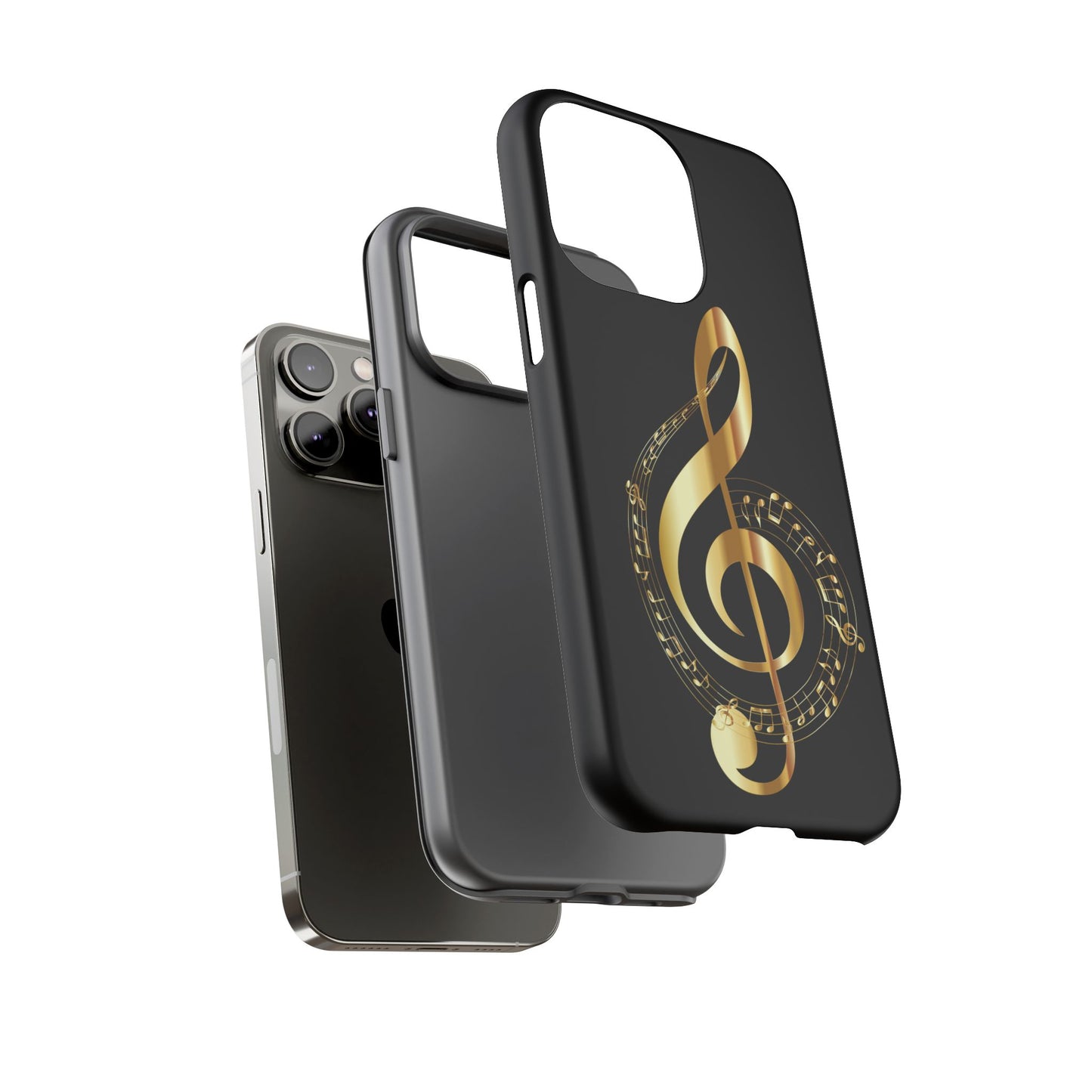Tough Cases black gold musical Note