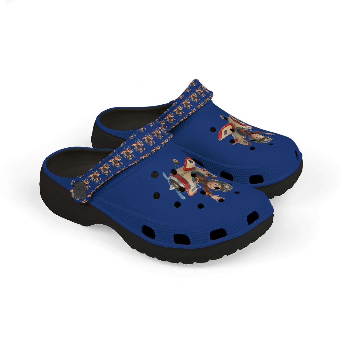 Kid's Fun Foam Clogs - Playful Aviation Theme, Lightweight Slip-On Shoes for Kids, Perfect for Summer Play, Beach Trips, and Outdoor [...]