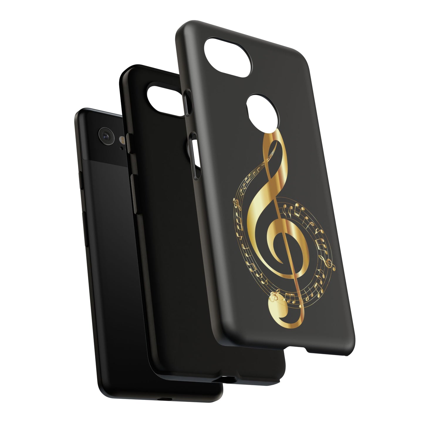 Tough Cases black gold musical Note