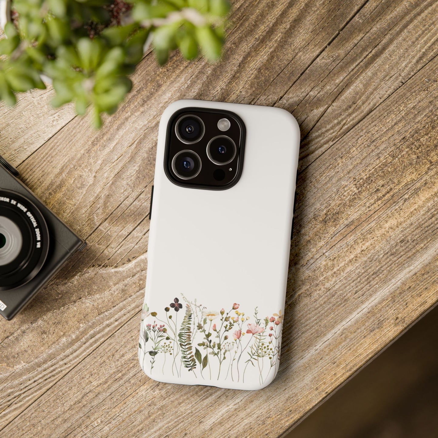 Floral Phone Case - Tough Cases for Nature Lovers, Stylish Floral Design, Phone Protection, Gifts for Her, Eco-Friendly Tech Accessories