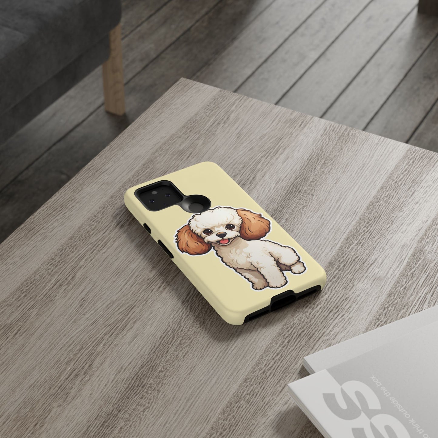 Cute Dog Phone Case, Pet Lover Gift, Custom Phone Cover, Cartoon Dog Case, Durable Phone Accessory