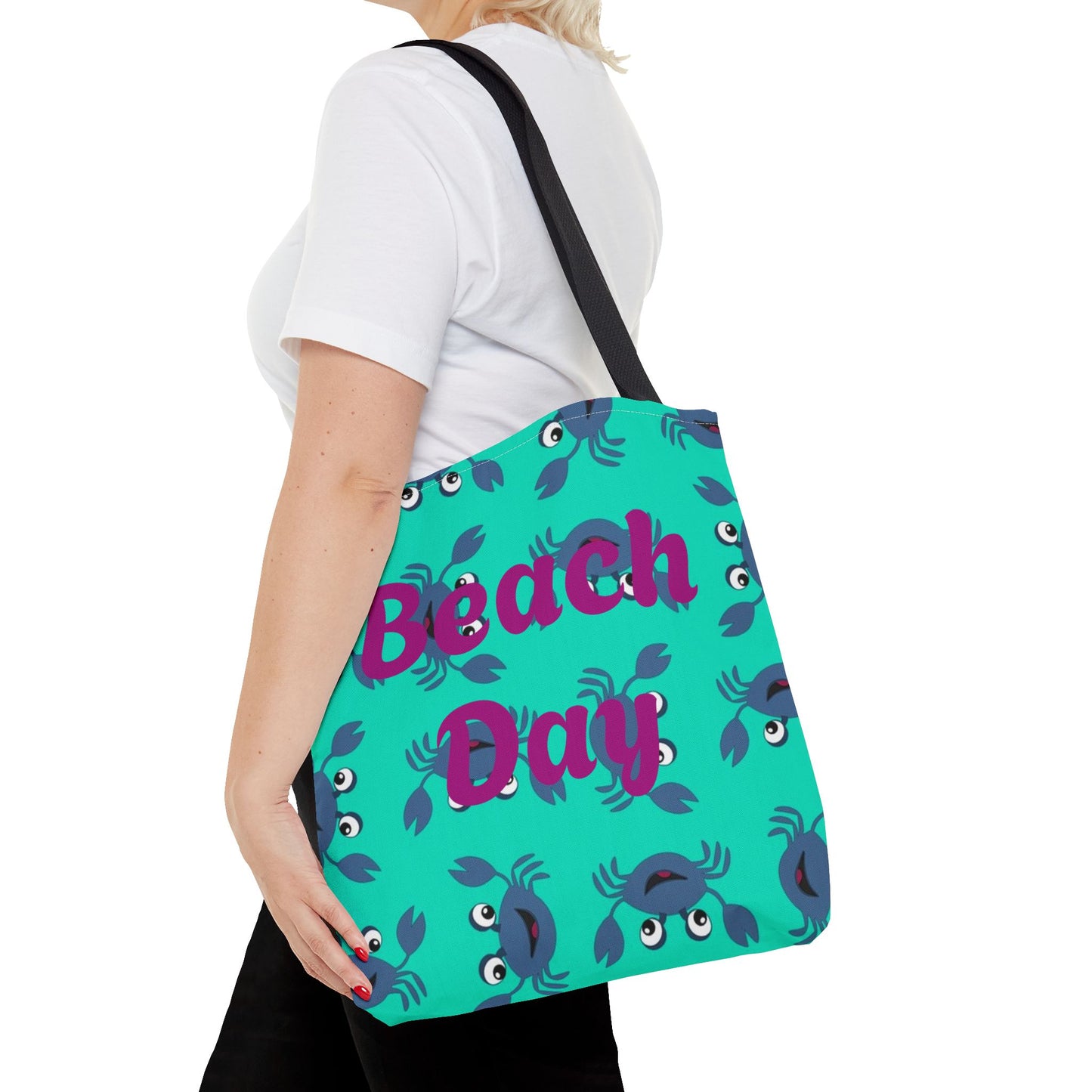 Beach Day Tote Bag, Summer Beach Essentials, Gift for Ocean Lovers, Eco-Friendly Shopping Bag, Fun Beach tote, Casual Day Out.