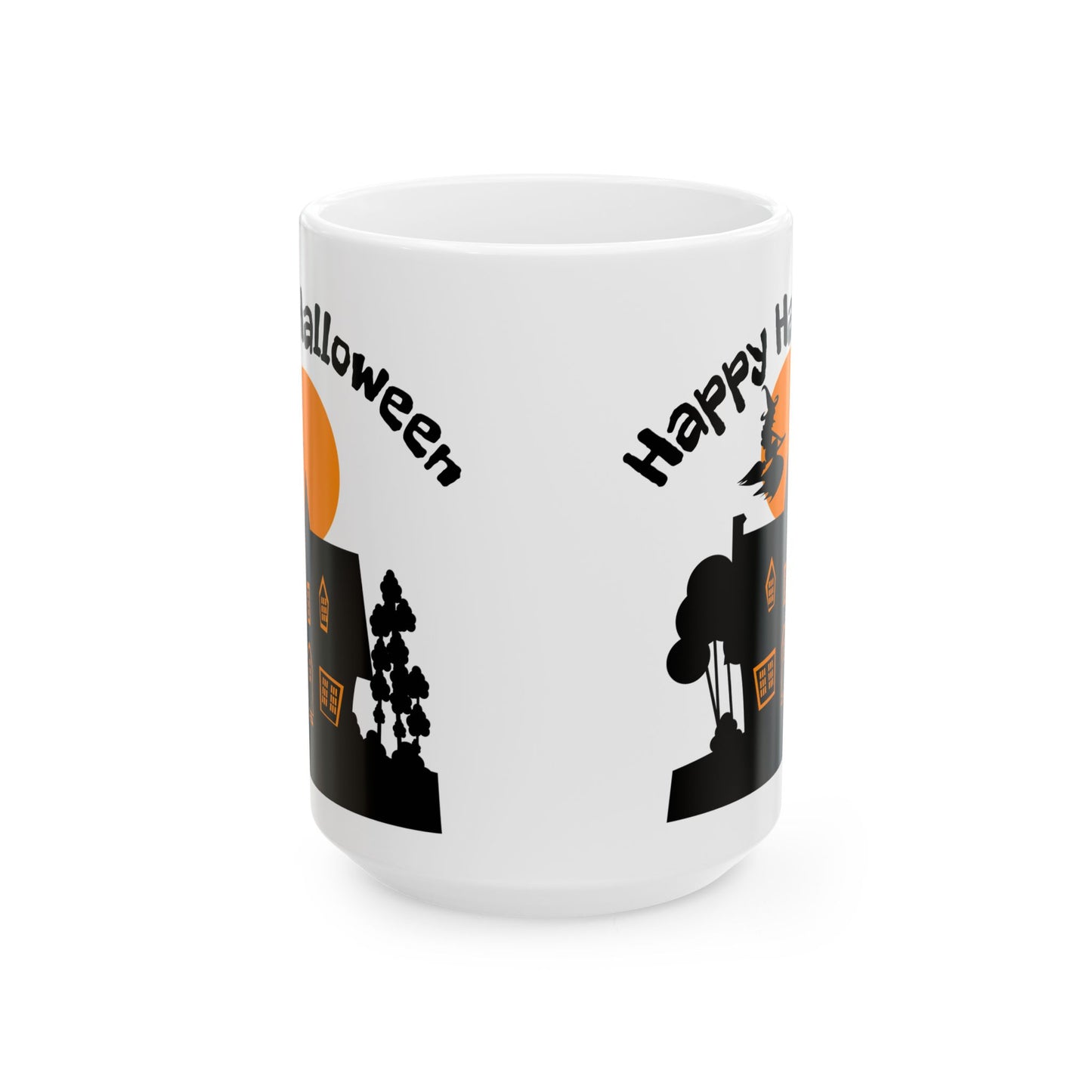 Halloween Ceramic Mug, Perfect for Coffee, Tea, Halloween Gift, Seasonal Decor, Fun Kitchenware, Trick or Treat