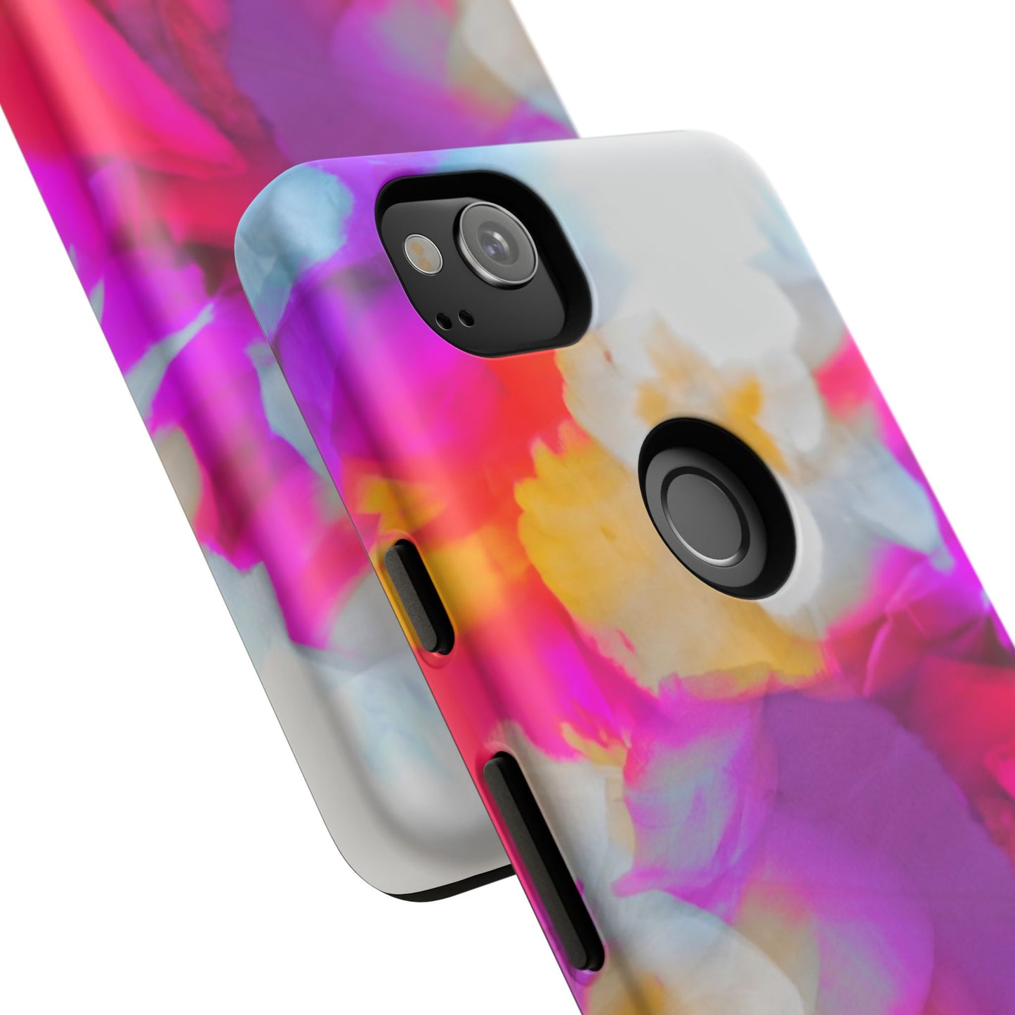Floral Phone Case: Stylish Art for Your Device, Tough Cases, Gift for Her, Flower Print, Trendy Accessories, Phone Protection