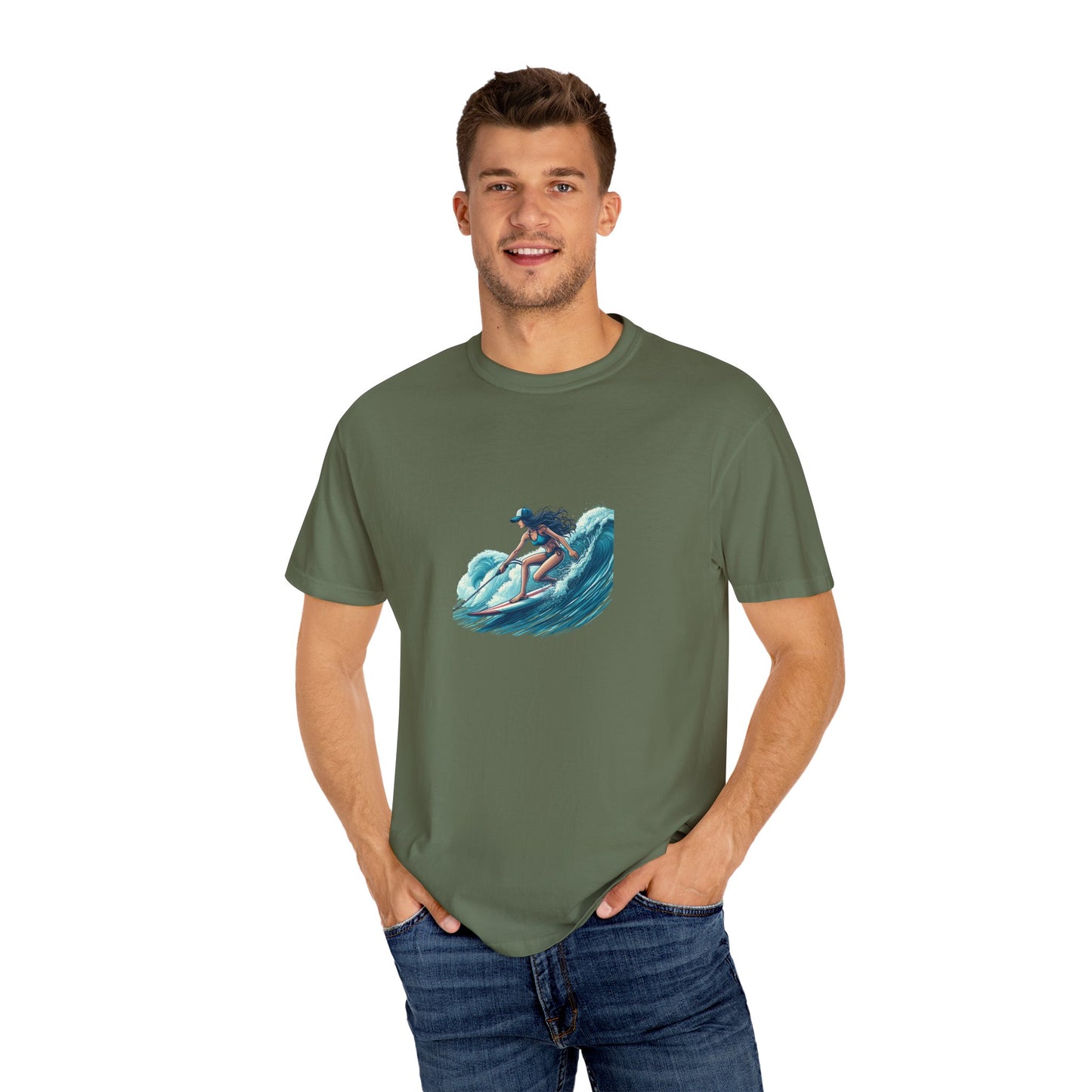 California Surf Style T-Shirt, Unisex Beach Tee, Vintage California Graphic Shirt, Summer Casual Wear, Surfing Enthusiasts Apparel